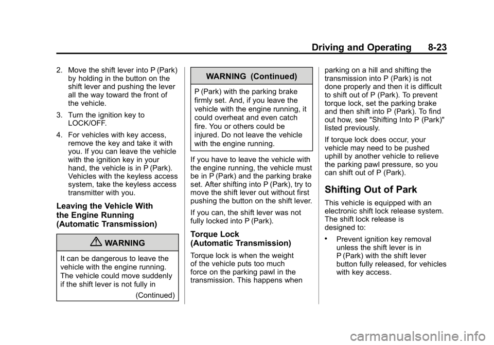 CADILLAC CTS 2010 2.G Owners Manual 