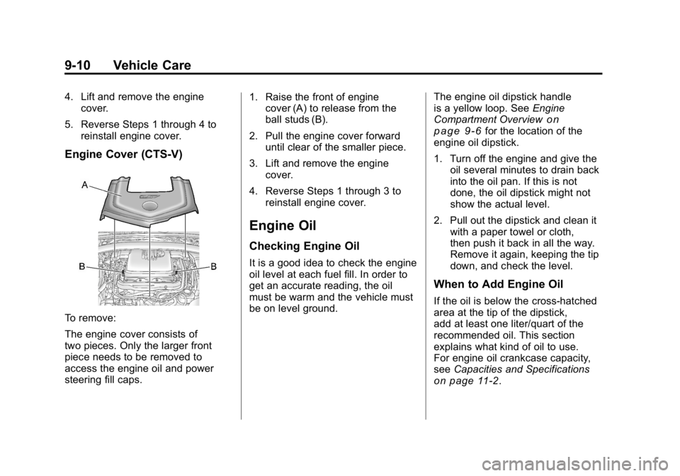 CADILLAC CTS 2010 2.G Owners Manual CADILLAC CTS 2010 2.G Owners Manual