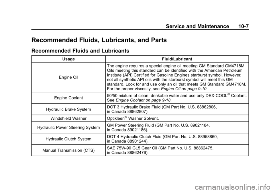 CADILLAC CTS 2010 2.G Owners Manual CADILLAC CTS 2010 2.G Owners Manual