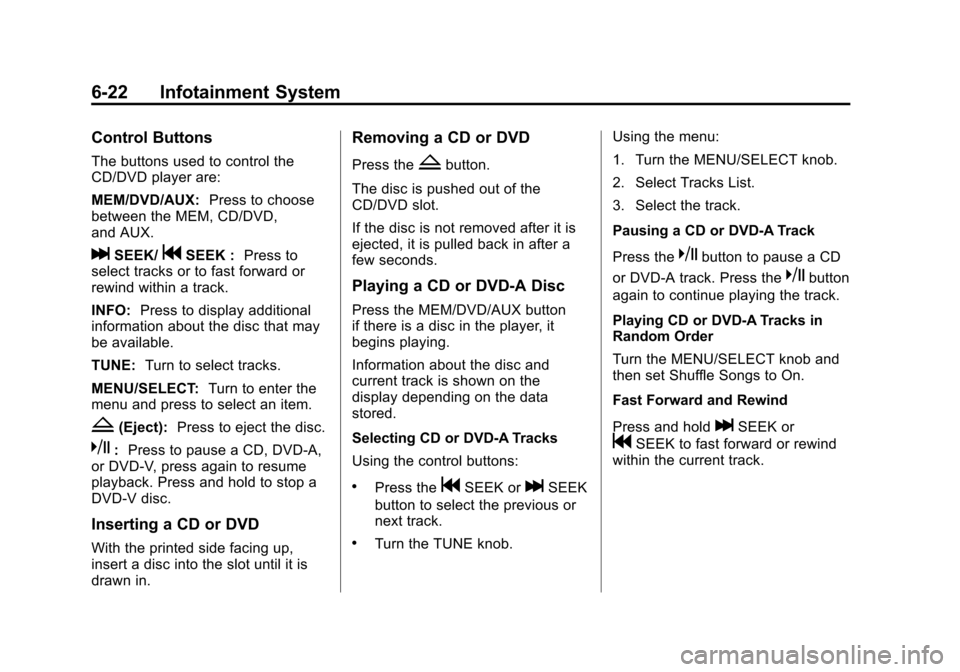 CADILLAC SRX 2010 2.G Owners Manual 