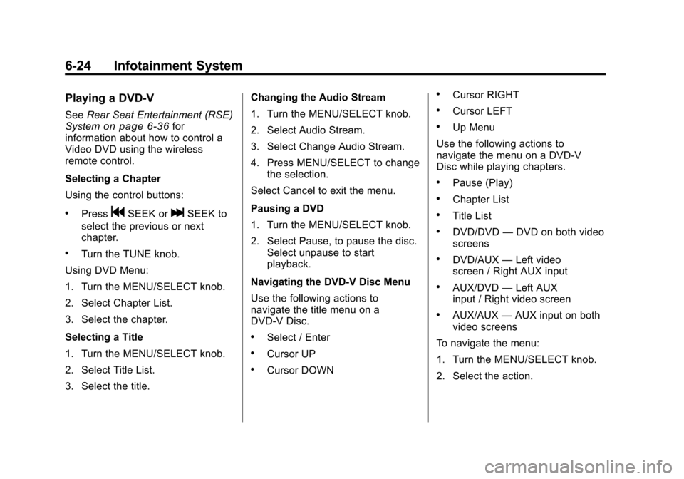 CADILLAC SRX 2010 2.G Owners Manual 