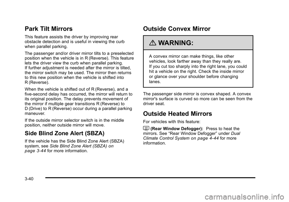 CADILLAC STS 2010 1.G Owners Manual CADILLAC STS 2010 1.G Owners Manual