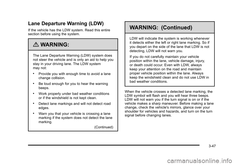 CADILLAC STS 2010 1.G Owners Manual CADILLAC STS 2010 1.G Owners Manual