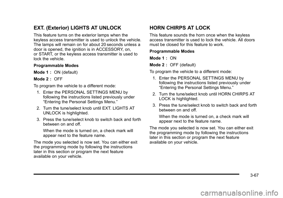 CADILLAC STS 2010 1.G Owners Manual CADILLAC STS 2010 1.G Owners Manual