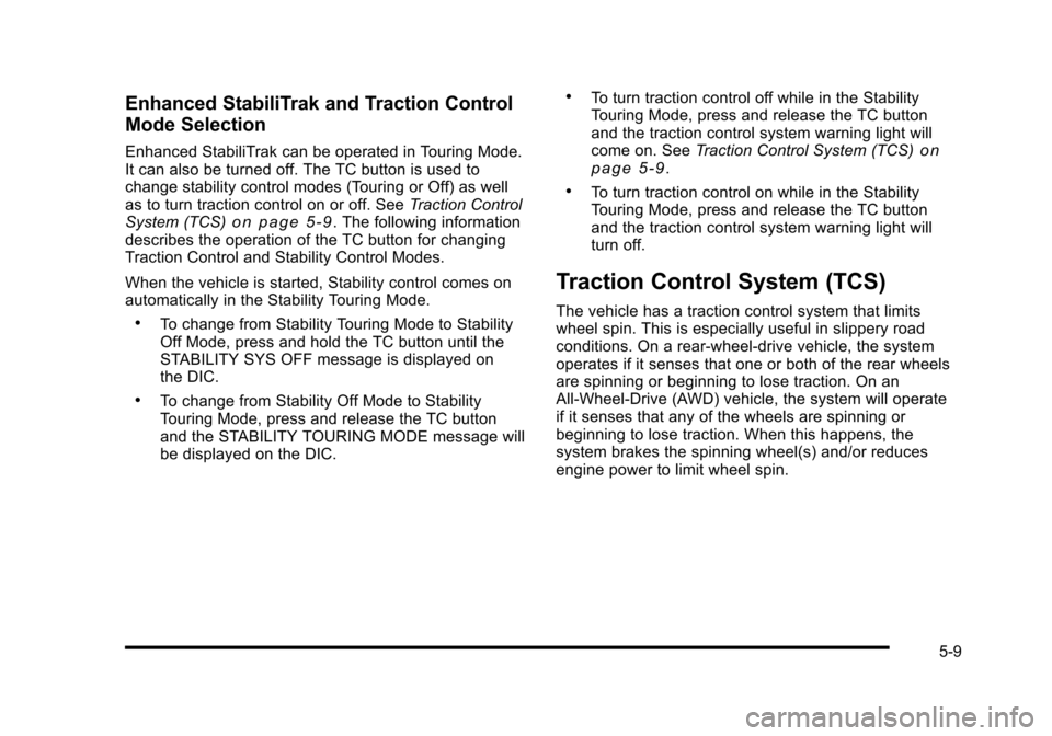 CADILLAC STS 2010 1.G Owners Manual CADILLAC STS 2010 1.G Owners Manual