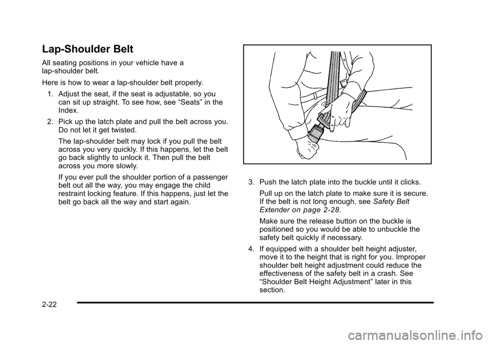 CADILLAC STS 2010 1.G Workshop Manual CADILLAC STS 2010 1.G Workshop Manual