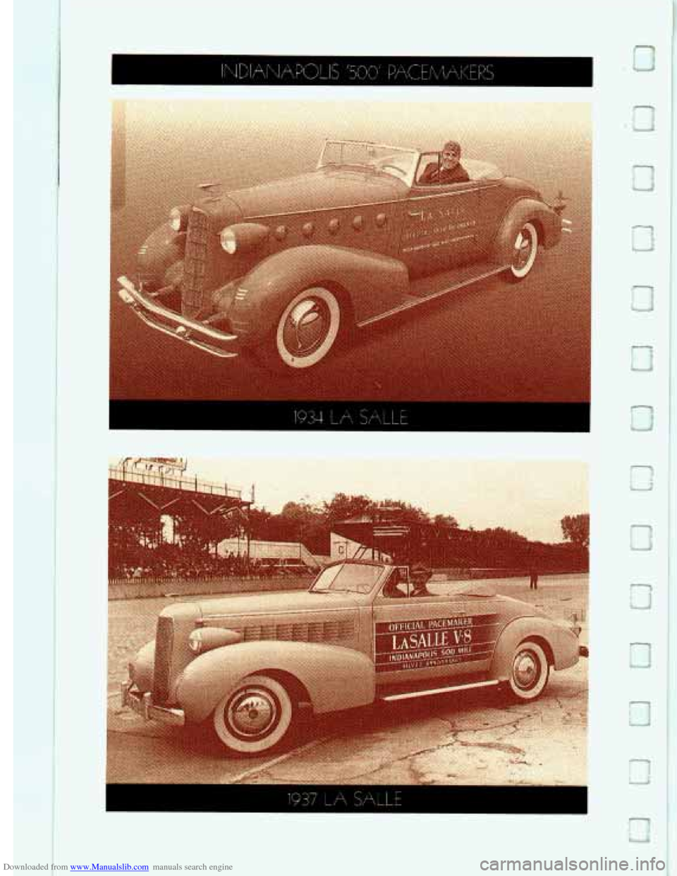 CADILLAC DEVILLE 1993 7.G User Guide Downloaded from www.Manualslib.com manuals search engine .. I 0 
a 
n   