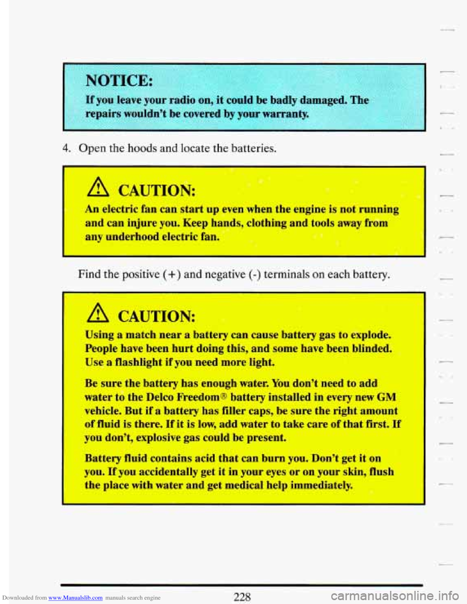 CADILLAC DEVILLE 1993 7.G Owners Manual Downloaded from www.Manualslib.com manuals search engine CADILLAC DEVILLE 1993 7.G Owners Manual Downloaded from www.Manualslib.com manuals search engine