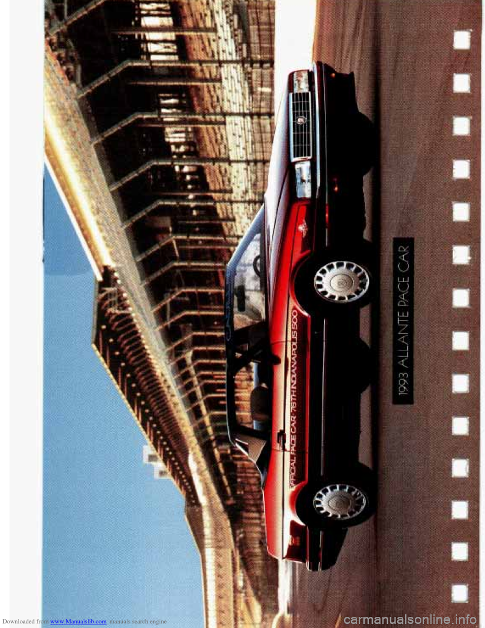CADILLAC DEVILLE 1993 7.G Owners Manual Downloaded from www.Manualslib.com manuals search engine   