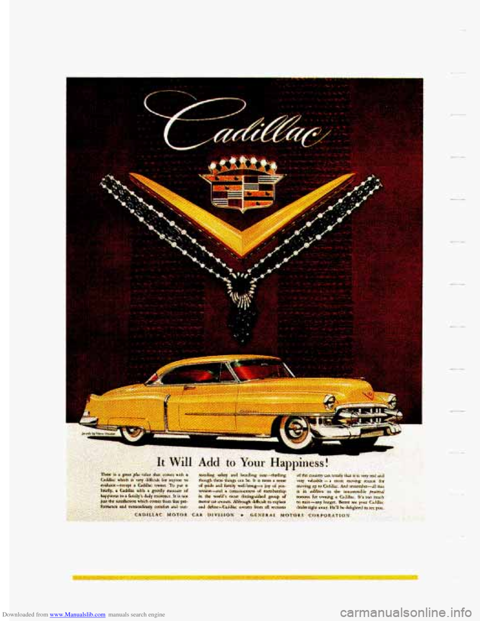 CADILLAC DEVILLE 1993 7.G Owners Manual Downloaded from www.Manualslib.com manuals search engine   