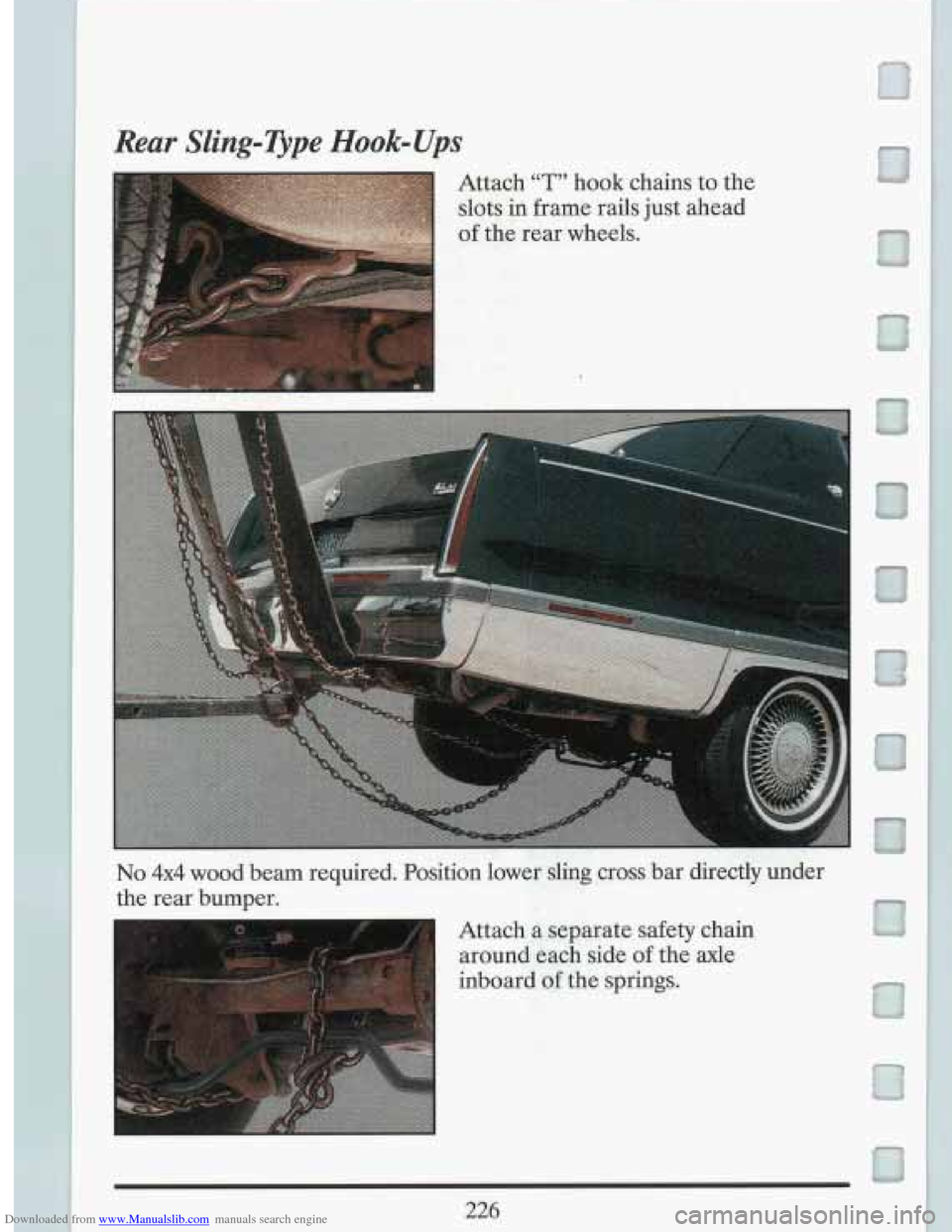 CADILLAC FLEETWOOD 1993 2.G Owners Manual Downloaded from www.Manualslib.com manuals search engine ... .   