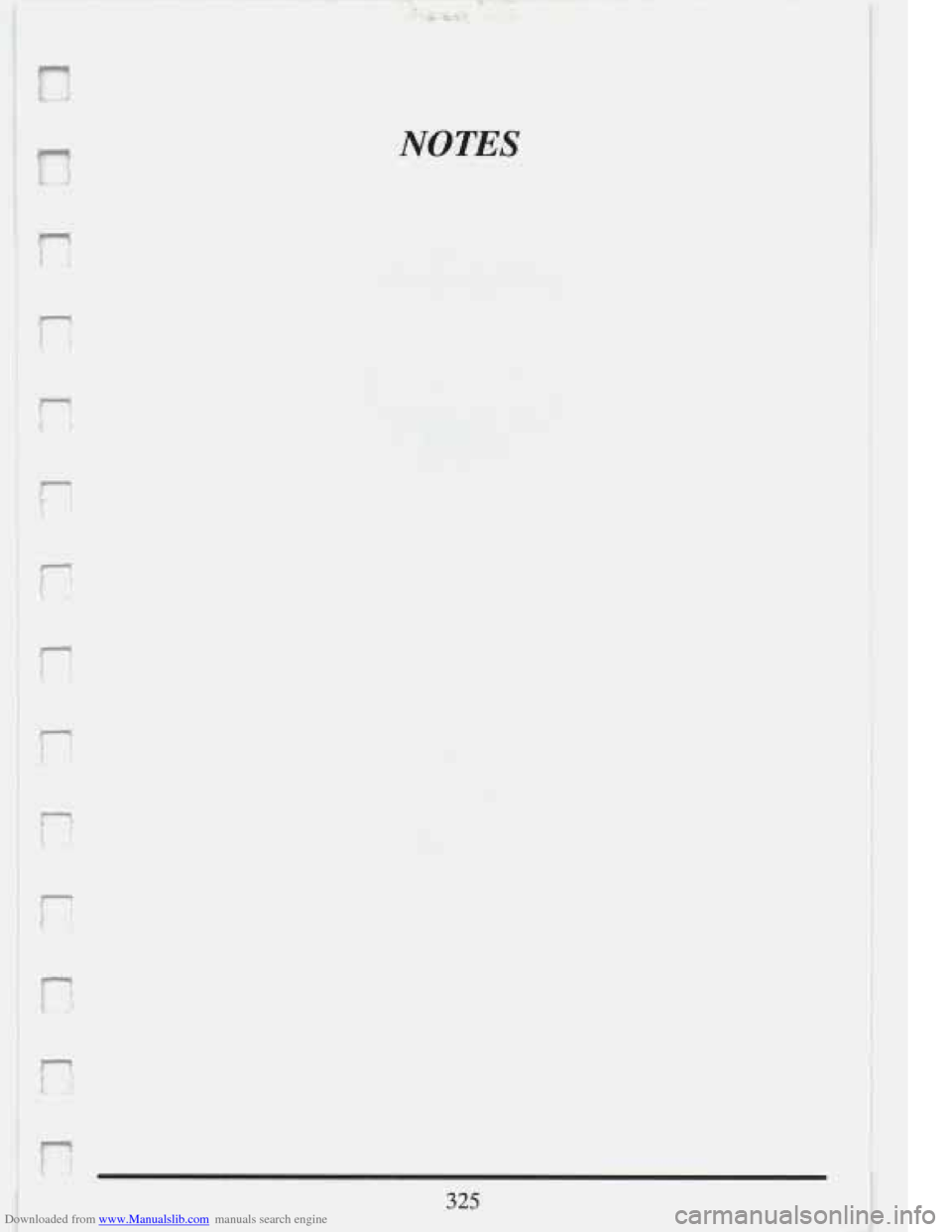 CADILLAC FLEETWOOD 1993 2.G Owners Manual Downloaded from www.Manualslib.com manuals search engine .. , ,. .. .. . . ..88 CADILLAC FLEETWOOD 1993 2.G Owners Manual Downloaded from www.Manualslib.com manuals search engine .. , ,. .. .. . . ..88