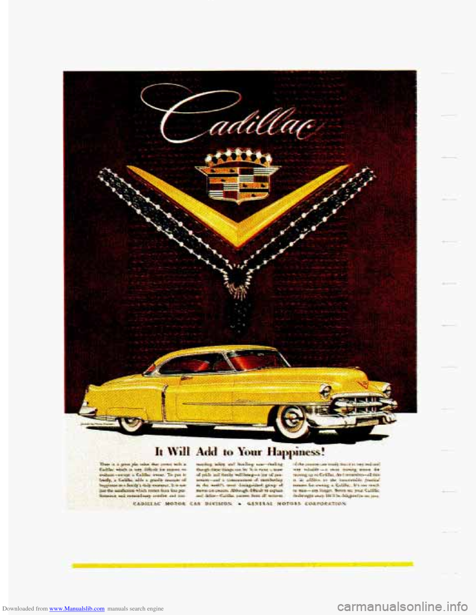 CADILLAC DEVILLE 1994 7.G Owners Manual Downloaded from www.Manualslib.com manuals search engine   