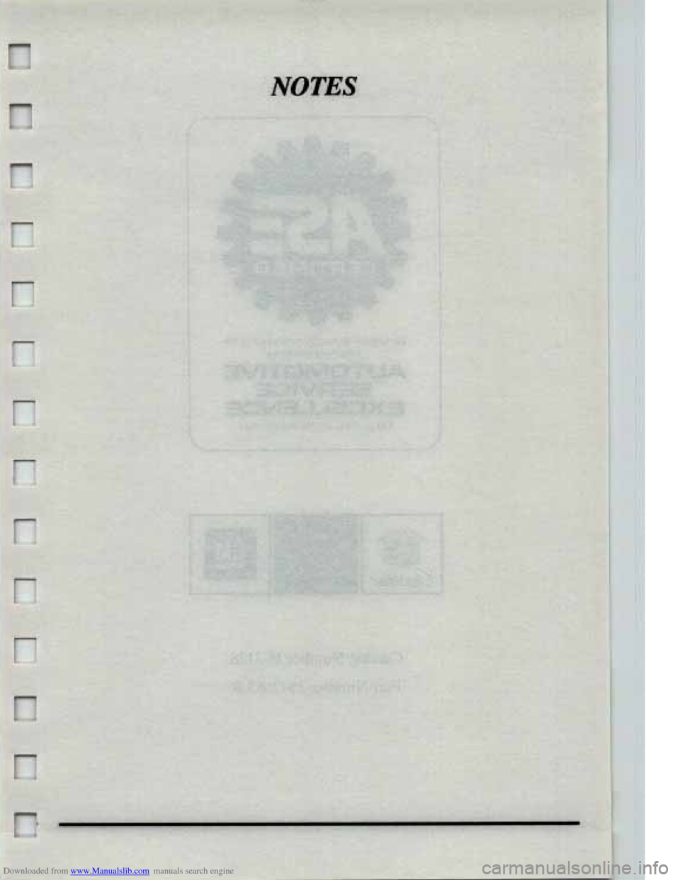 CADILLAC ELDORADO 1994 10.G Owners Manual Downloaded from www.Manualslib.com manuals search engine   
