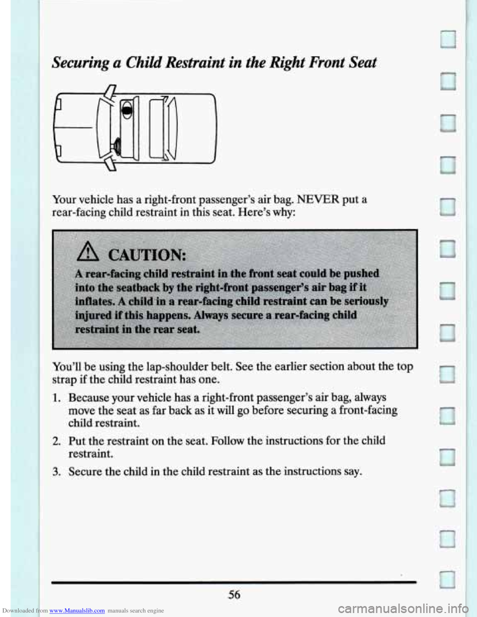 CADILLAC ELDORADO 1994 10.G Repair Manual Downloaded from www.Manualslib.com manuals search engine .56   