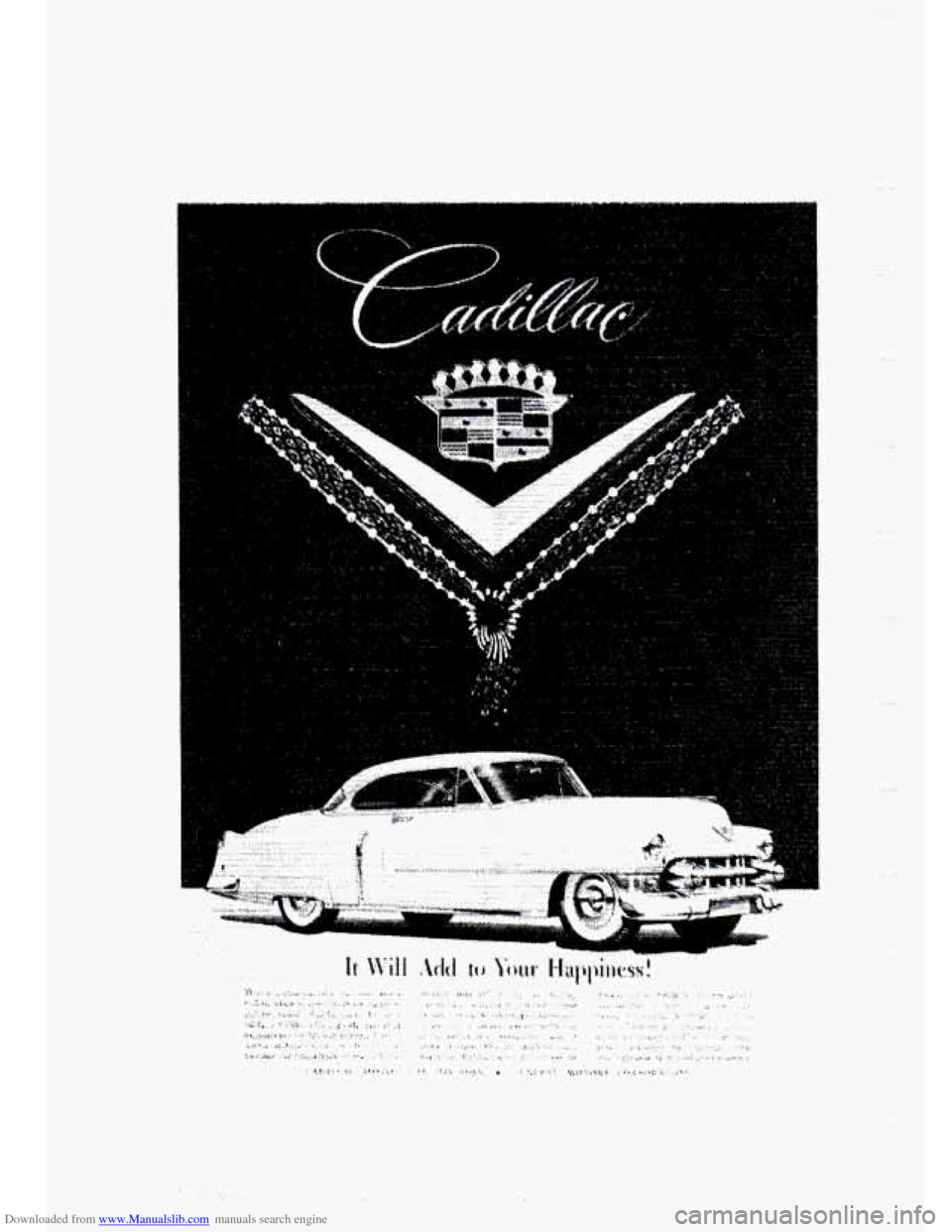 CADILLAC DEVILLE 1995 7.G Owners Manual Downloaded from www.Manualslib.com manuals search engine   