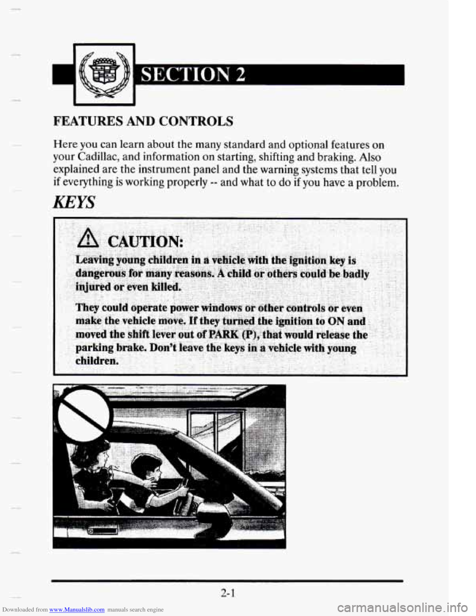 CADILLAC ELDORADO 1995 10.G Manual PDF Downloaded from www.Manualslib.com manuals search engine   