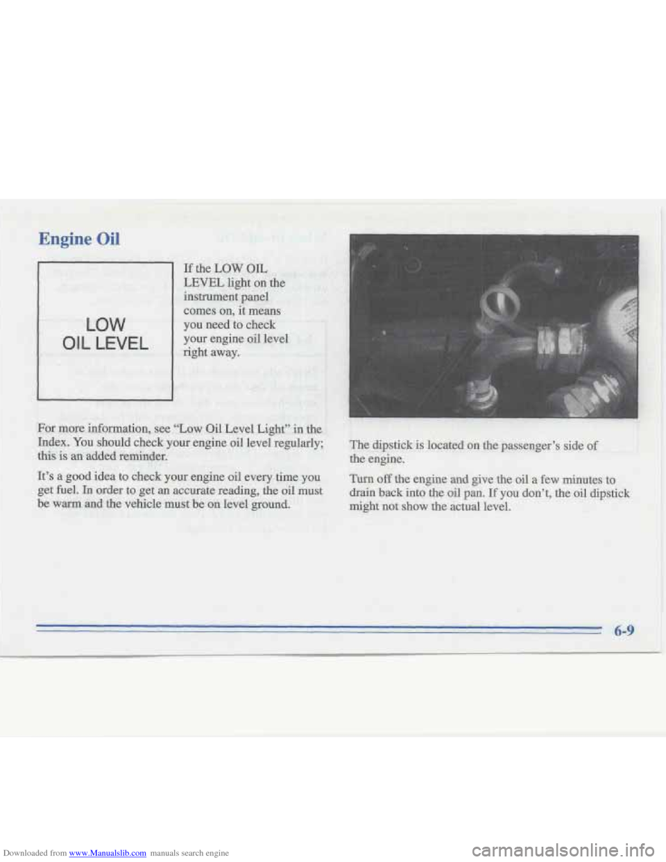 CADILLAC FLEETWOOD 1995 2.G Owners Manual Downloaded from www.Manualslib.com manuals search engine CADILLAC FLEETWOOD 1995 2.G Owners Manual Downloaded from www.Manualslib.com manuals search engine