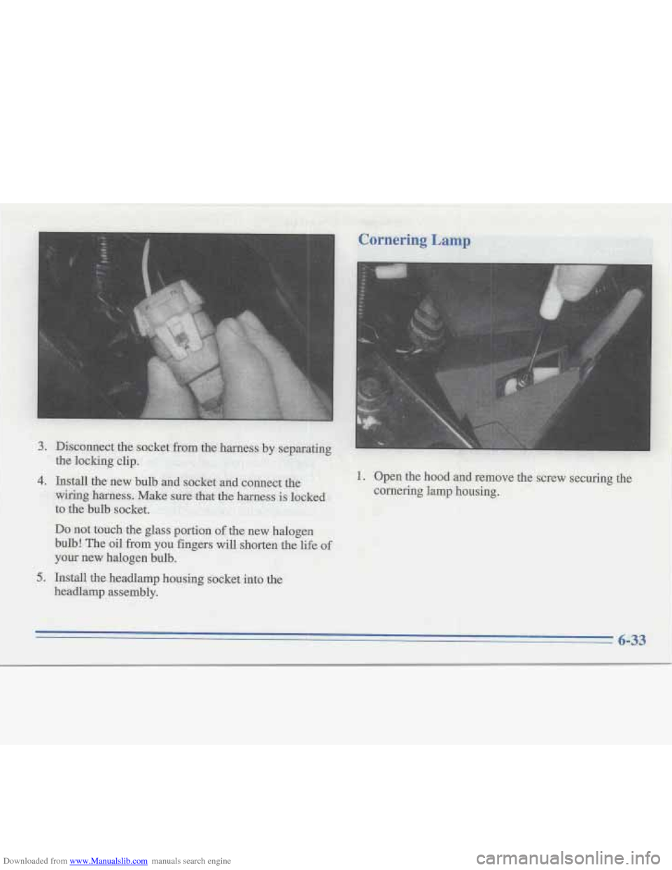 CADILLAC FLEETWOOD 1995 2.G Owners Manual Downloaded from www.Manualslib.com manuals search engine CADILLAC FLEETWOOD 1995 2.G Owners Manual Downloaded from www.Manualslib.com manuals search engine