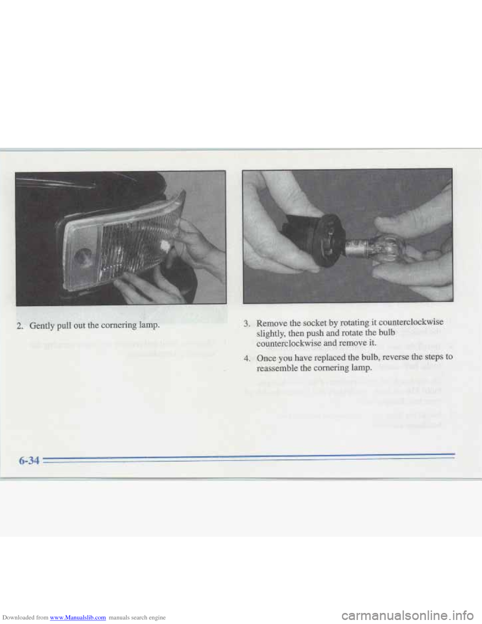 CADILLAC FLEETWOOD 1995 2.G Owners Manual Downloaded from www.Manualslib.com manuals search engine   