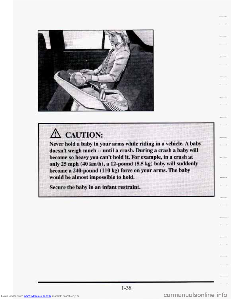 CADILLAC SEVILLE 1995 4.G Workshop Manual Downloaded from www.Manualslib.com manuals search engine 1-38   