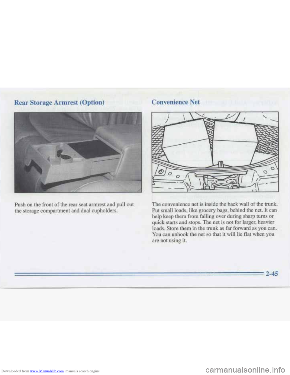CADILLAC FLEETWOOD 1996 2.G Owners Manual Downloaded from www.Manualslib.com manuals search engine CADILLAC FLEETWOOD 1996 2.G Owners Manual Downloaded from www.Manualslib.com manuals search engine
