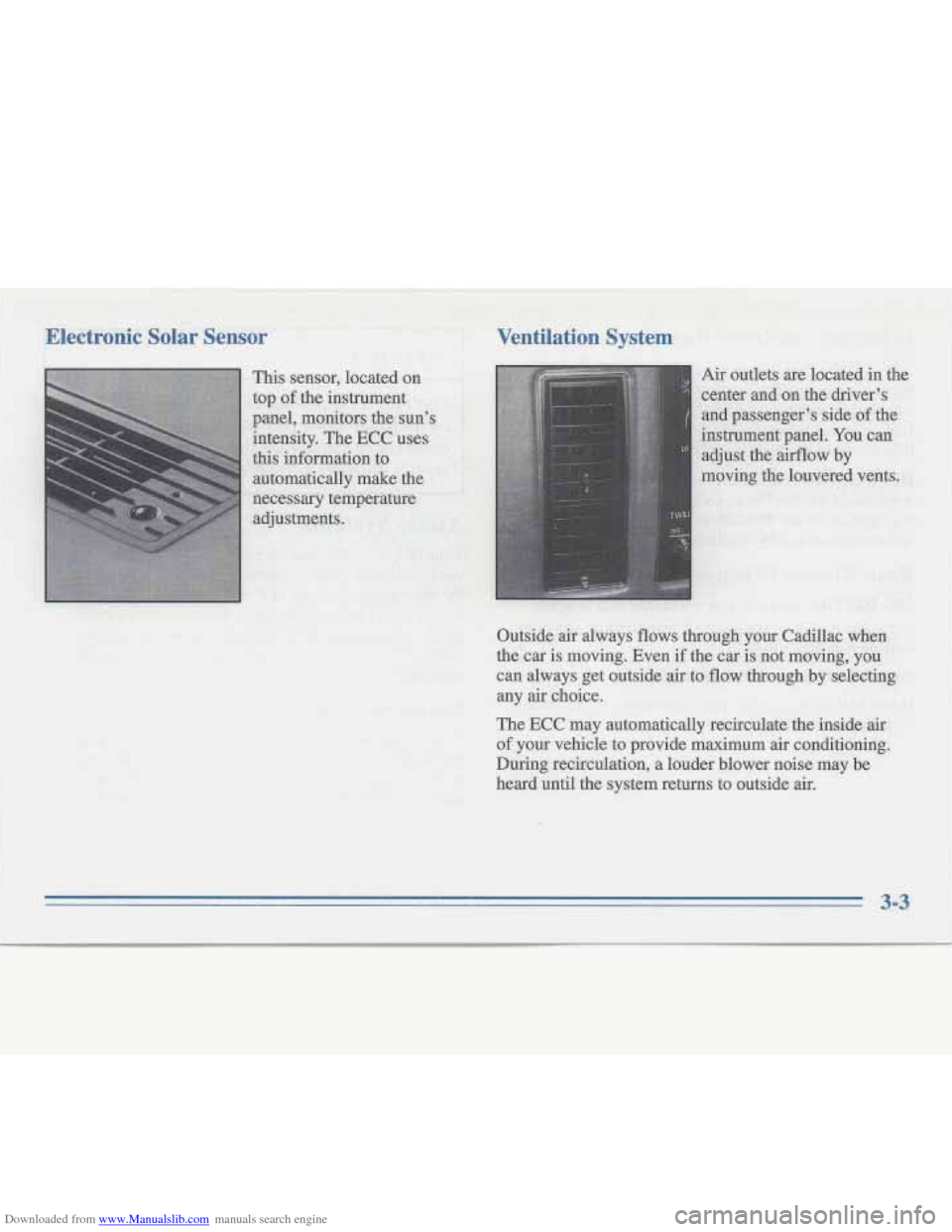 CADILLAC FLEETWOOD 1996 2.G Owners Manual Downloaded from www.Manualslib.com manuals search engine 1 ! CADILLAC FLEETWOOD 1996 2.G Owners Manual Downloaded from www.Manualslib.com manuals search engine 1 !