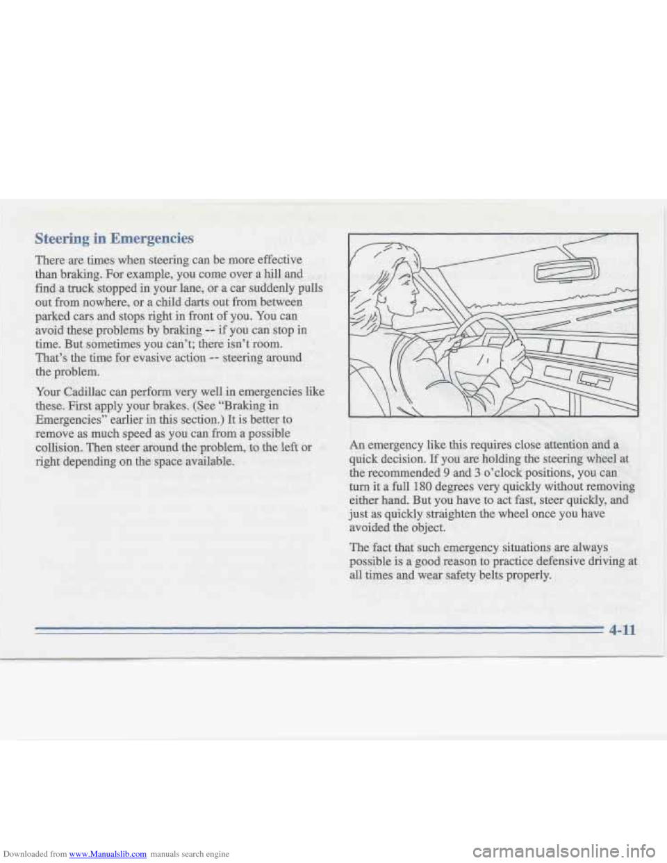CADILLAC FLEETWOOD 1996 2.G Owners Manual Downloaded from www.Manualslib.com manuals search engine CADILLAC FLEETWOOD 1996 2.G Owners Manual Downloaded from www.Manualslib.com manuals search engine