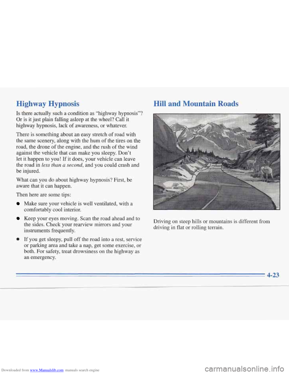 CADILLAC FLEETWOOD 1996 2.G Owners Manual CADILLAC FLEETWOOD 1996 2.G Owners Manual, Page 168
