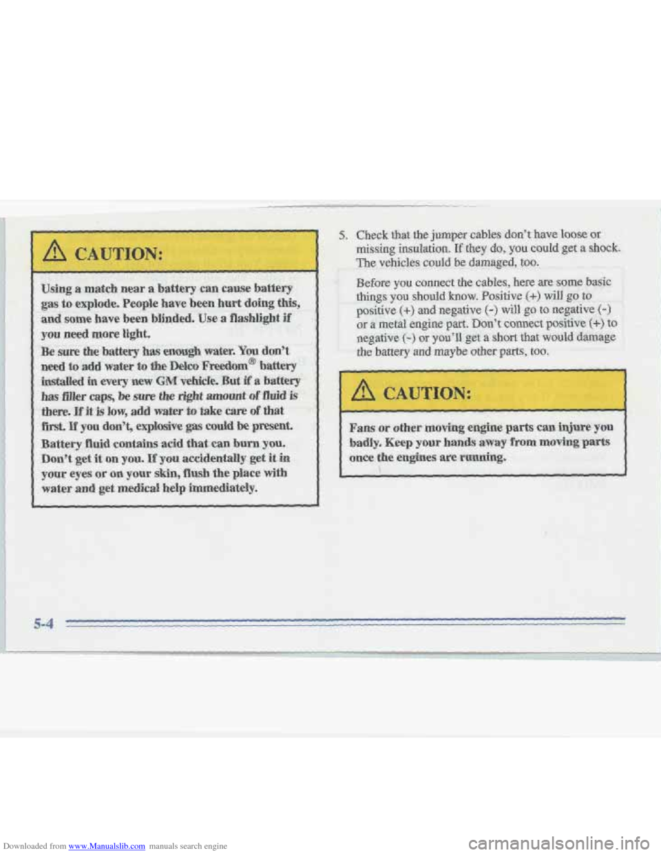 CADILLAC FLEETWOOD 1996 2.G Owners Manual Downloaded from www.Manualslib.com manuals search engine CADILLAC FLEETWOOD 1996 2.G Owners Manual Downloaded from www.Manualslib.com manuals search engine