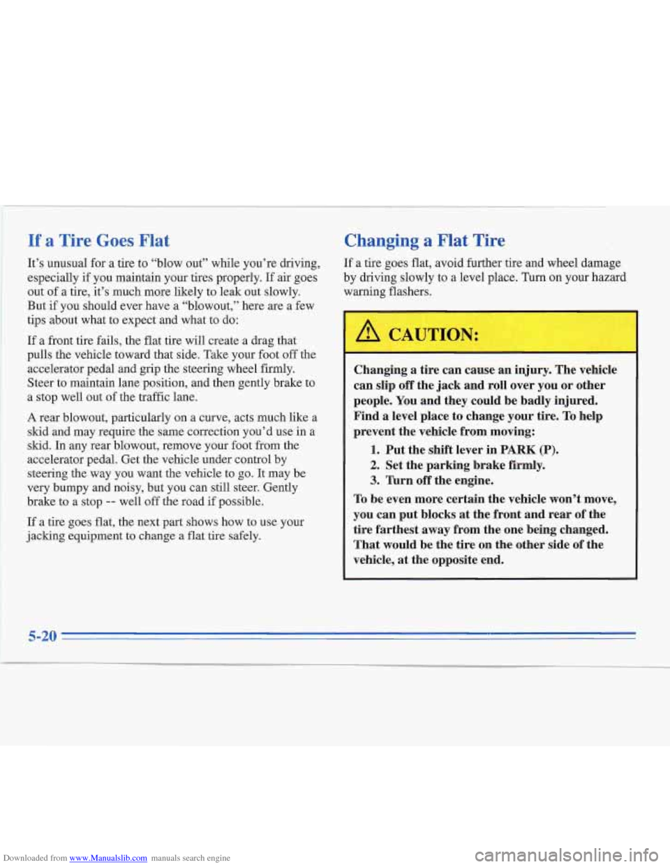 CADILLAC FLEETWOOD 1996 2.G Owners Manual CADILLAC FLEETWOOD 1996 2.G Owners Manual, Page 205