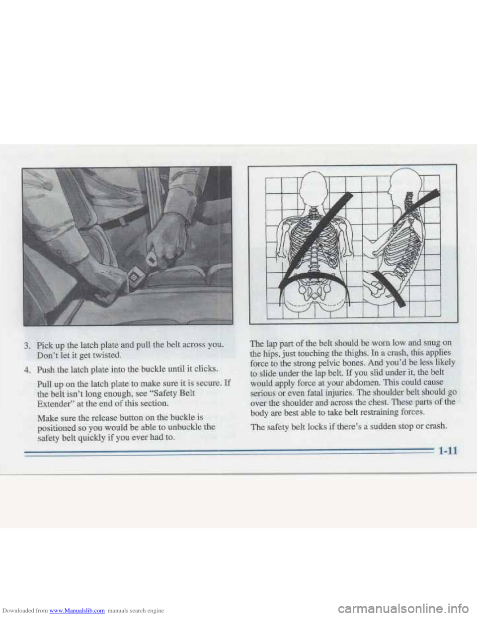 CADILLAC FLEETWOOD 1996 2.G Owners Manual CADILLAC FLEETWOOD 1996 2.G Owners Manual, Page 26