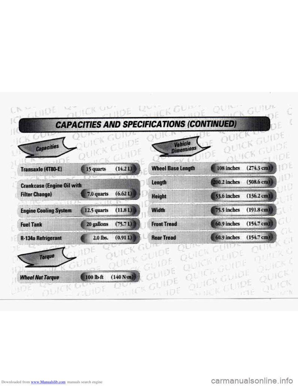 CADILLAC ELDORADO 1997 10.G Owners Manual Downloaded from www.Manualslib.com manuals search engine CADILLAC ELDORADO 1997 10.G Owners Manual Downloaded from www.Manualslib.com manuals search engine