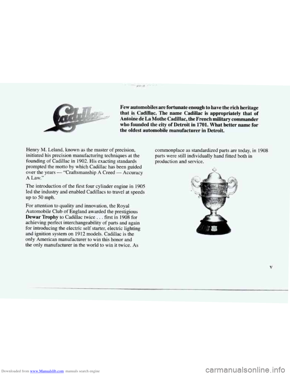 CADILLAC SEVILLE 1997 4.G Owners Manual Downloaded from www.Manualslib.com manuals search engine r
r
r
r
r
r
r
r
Few automobiles are fortunate enough to have the rich heritage
that ..isr
Ca@llac. The name Cadillac is a CADILLAC SEVILLE 1997 4.G Owners Manual Downloaded from www.Manualslib.com manuals search engine r
r
r
r
r
r
r
r
Few automobiles are fortunate enough to have the rich heritage
that ..isr
Ca@llac. The name Cadillac is a