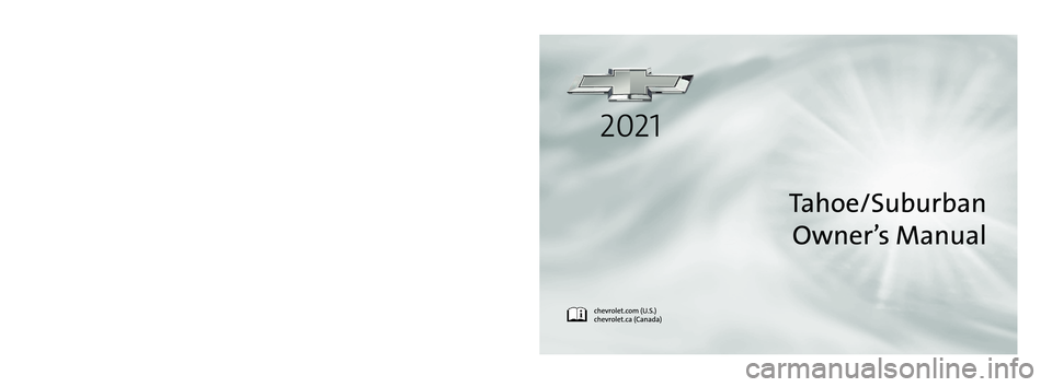 CHEVROLET SUBURBAN 2021  Owners Manual 