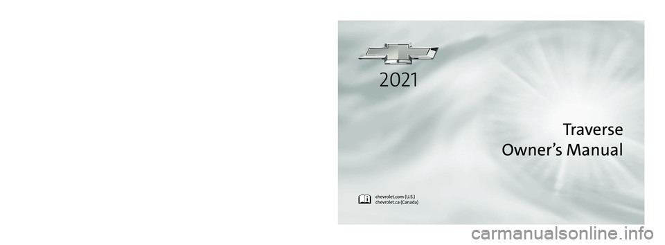 CHEVROLET TRAVERSE 2021  Owners Manual 
