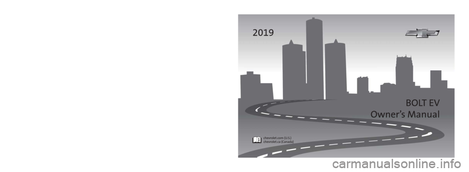 CHEVROLET BOLT EV 2019  Owners Manual 