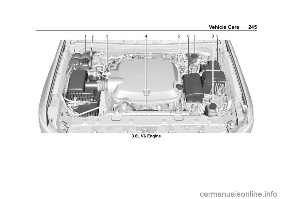 CHEVROLET COLORADO 2019 Owners Manual Chevrolet Colorado Owner Manual (GMNA-Localizing-U.S./Canada/Mexico-
12460274) - 2019 - CRC - 10/1/18
Vehicle Care 245
3.6L V6 Engine CHEVROLET COLORADO 2019 Owners Manual Chevrolet Colorado Owner Manual (GMNA-Localizing-U.S./Canada/Mexico-
12460274) - 2019 - CRC - 10/1/18
Vehicle Care 245
3.6L V6 Engine