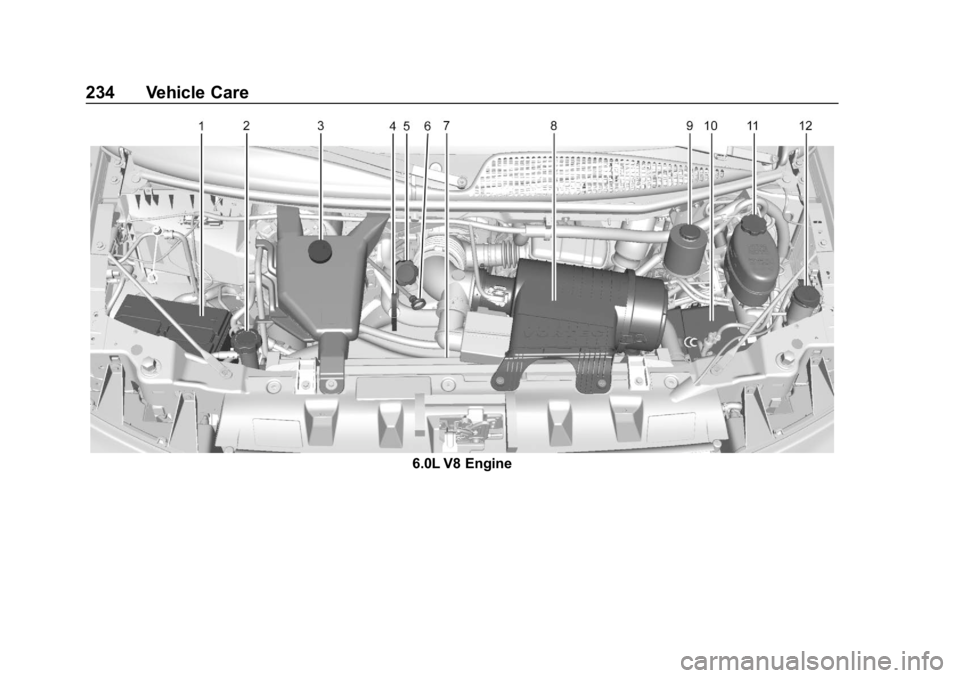 CHEVROLET EXPRESS 2019 Owners Manual Chevrolet Express Owner Manual (GMNA-Localizing-U.S./Canada/Mexico-
12146162) - 2019 - crc - 11/26/18
234 Vehicle Care
6.0L V8 Engine CHEVROLET EXPRESS 2019 Owners Manual Chevrolet Express Owner Manual (GMNA-Localizing-U.S./Canada/Mexico-
12146162) - 2019 - crc - 11/26/18
234 Vehicle Care
6.0L V8 Engine