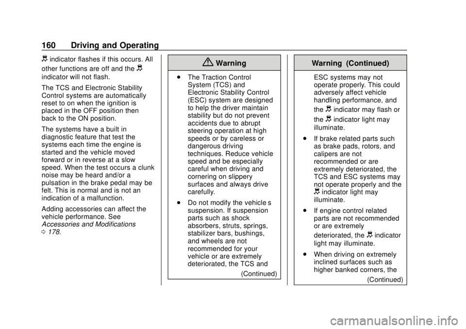 CHEVROLET CITY EXPRESS 2018 Owners Manual Chevrolet City Express Owner Manual (GMNA-Localizing-U.S./Canada-
11683523) - 2018 - CRC - 7/10/17
160 Driving and Operating
dindicator flashes if this occurs. All
other functions are off and the
d
in CHEVROLET CITY EXPRESS 2018 Owners Manual Chevrolet City Express Owner Manual (GMNA-Localizing-U.S./Canada-
11683523) - 2018 - CRC - 7/10/17
160 Driving and Operating
dindicator flashes if this occurs. All
other functions are off and the
d
in