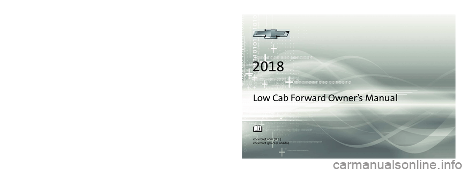 CHEVROLET LOW CAB FORWARD 2018  Owners Manual 