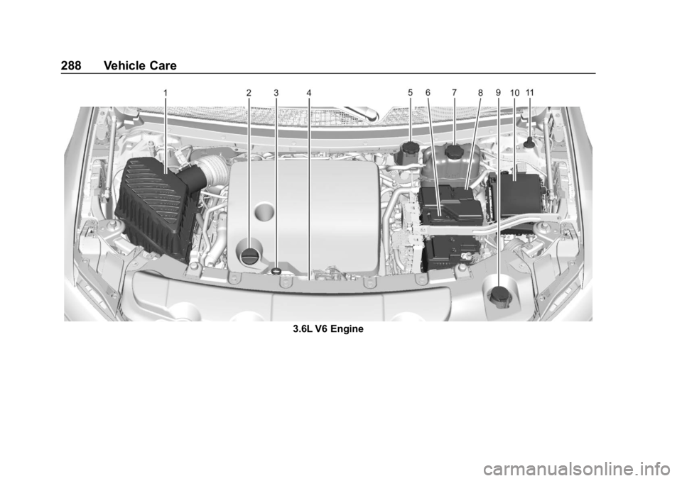 CHEVROLET TRAVERSE 2018 Owners Manual Chevrolet Traverse Owner Manual (GMNA-Localizing-U.S./Canada/Mexico-
10603118) - 2018 - CRC - 1/29/18
288 Vehicle Care
3.6L V6 Engine CHEVROLET TRAVERSE 2018 Owners Manual Chevrolet Traverse Owner Manual (GMNA-Localizing-U.S./Canada/Mexico-
10603118) - 2018 - CRC - 1/29/18
288 Vehicle Care
3.6L V6 Engine
