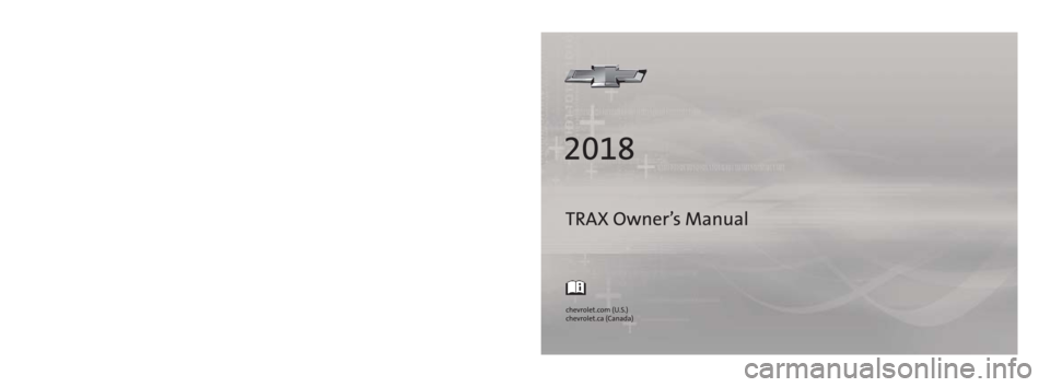 CHEVROLET TRAX 2018  Owners Manual 