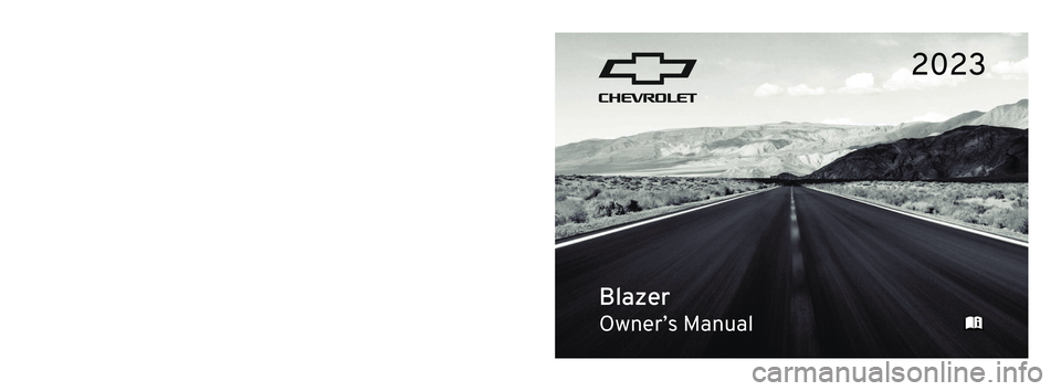 CHEVROLET BLAZER 2023  Owners Manual 