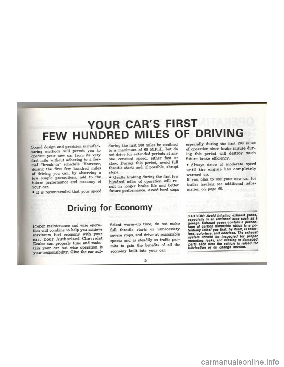 CHEVROLET CAMARO 1969 User Guide CHEVROLET CAMARO 1969 User Guide