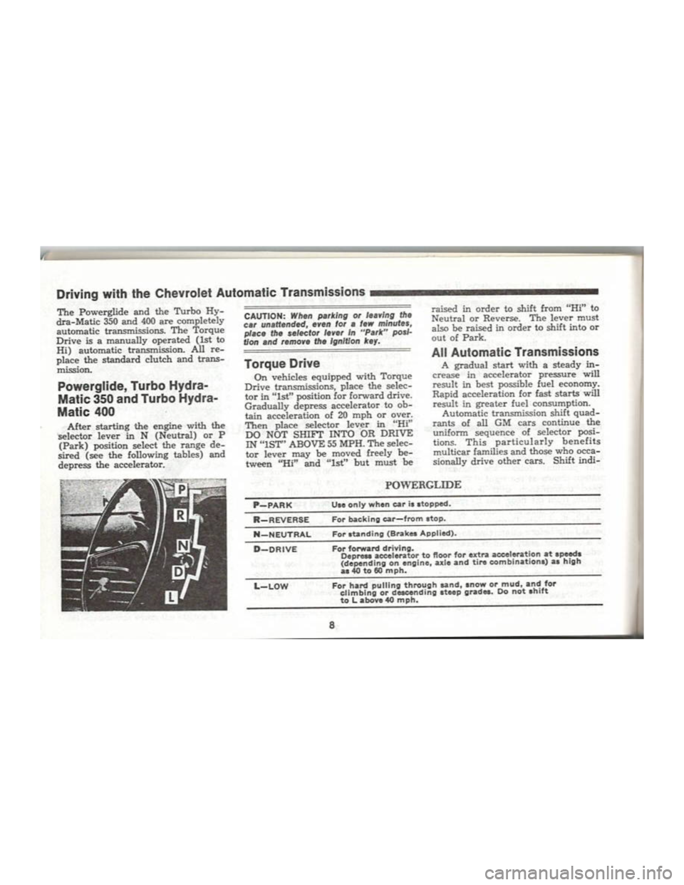 CHEVROLET CAMARO 1969 User Guide CHEVROLET CAMARO 1969 User Guide
