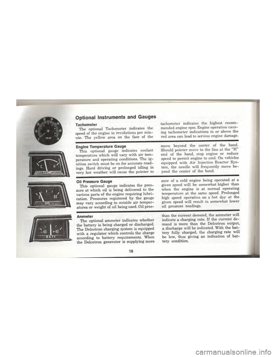 CHEVROLET CAMARO 1969 Owners Manual CHEVROLET CAMARO 1969 Owners Manual
