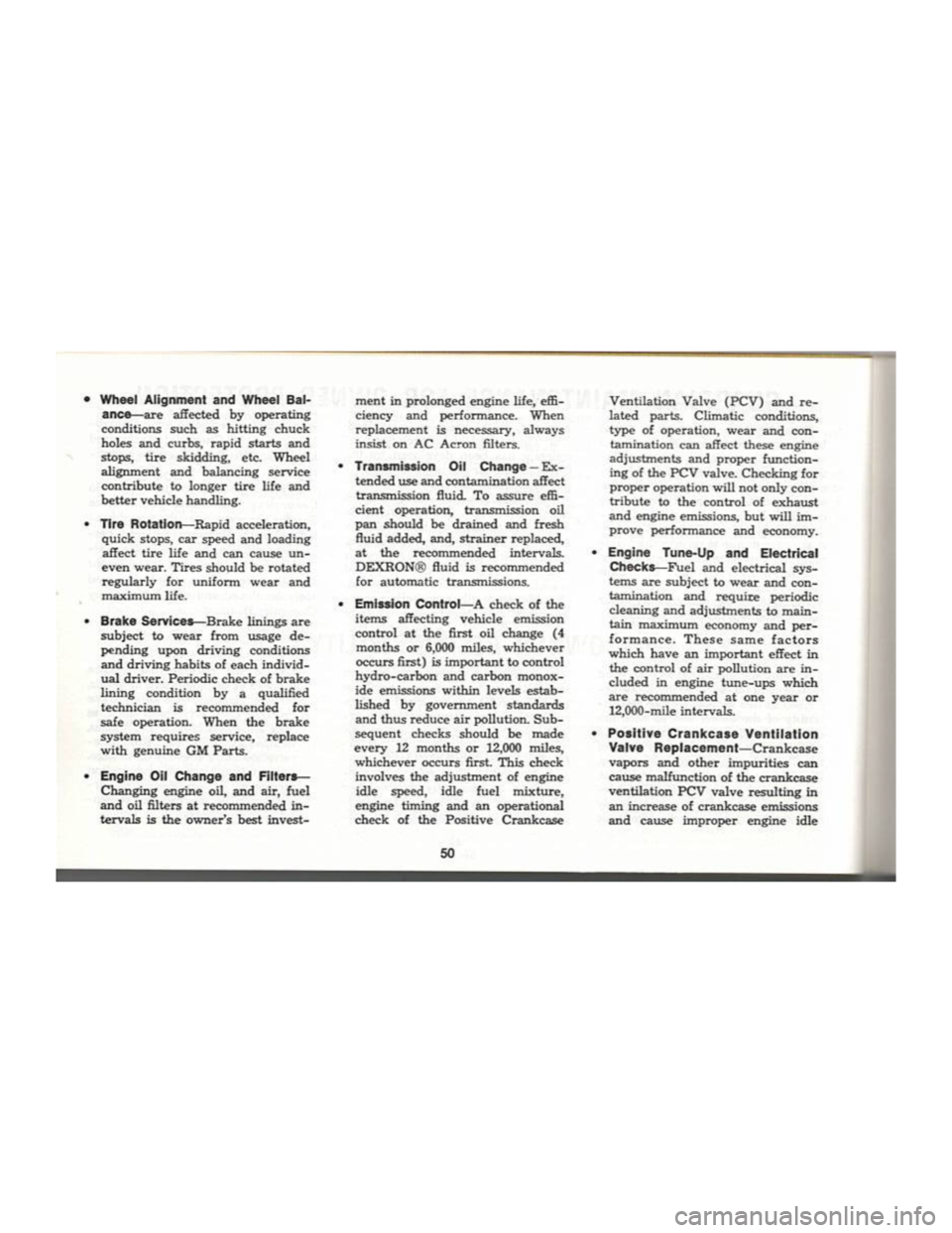 CHEVROLET CAMARO 1969 Workshop Manual 