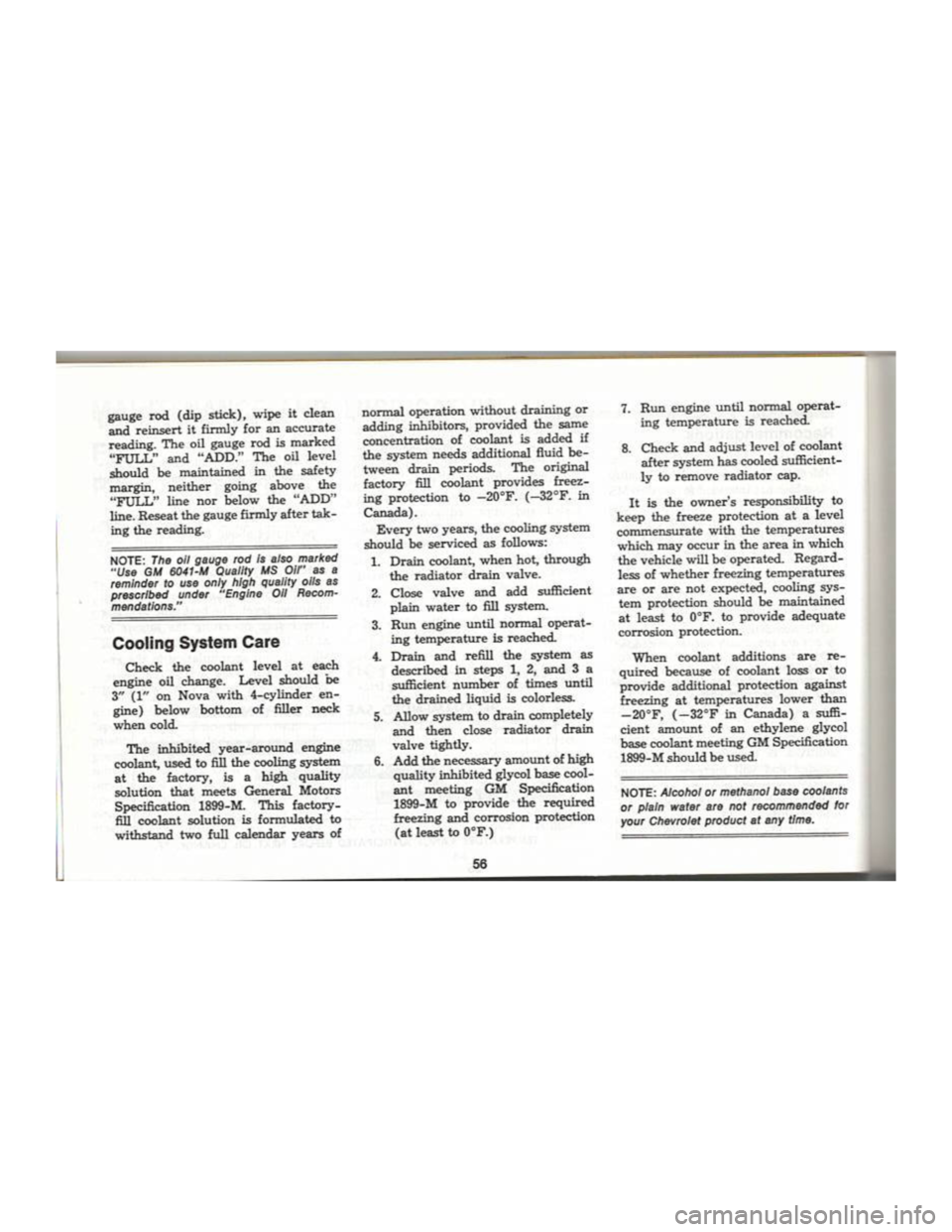 CHEVROLET CAMARO 1969 Repair Manual 