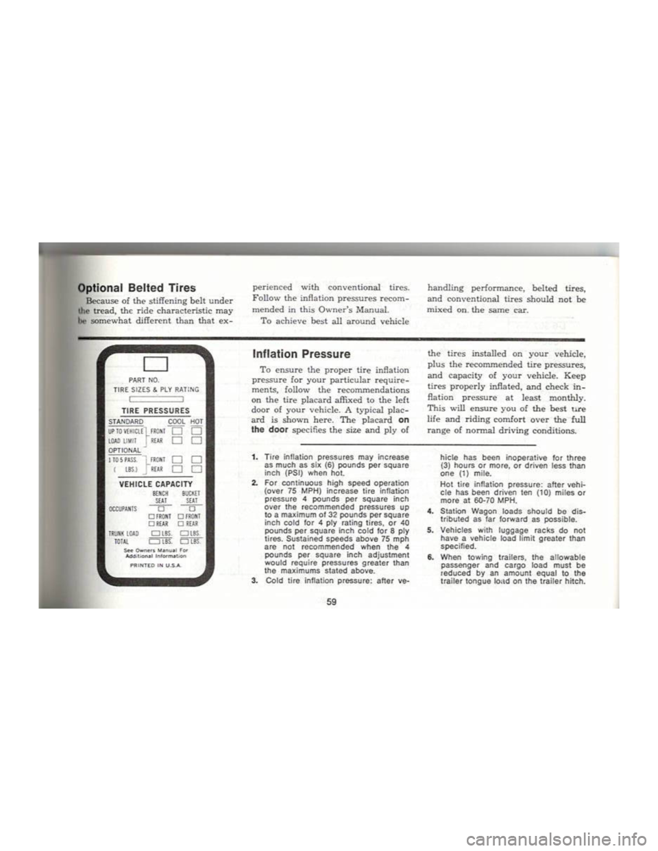 CHEVROLET CAMARO 1969 Repair Manual 